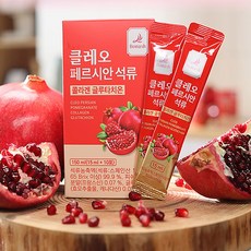 새콤달콤 클레오 페르시안 석류 콜라겐 글루타치온 피부관리 석류즙, 6박스