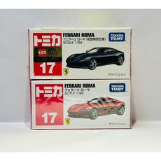 TOMICA多美小汽車 NO.17 法拉利 羅馬 初回版, 1個, 一套