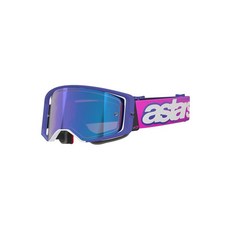 알파인스타스 AlpineSTAR 스타s SUPER 슈퍼tech VisiON 온 Vista 고글 퍼플 플루오/핑크/미러 블루 278920, Purple Fluo/Pink/Mirror Blue