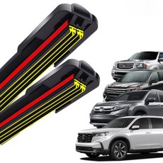 1+1 혼다 파일럿 전차종 순정 호환형 초밀착 와이퍼 윈도우 브러쉬 와이퍼블레이드, T2-파일럿(16-22)-650+600/A