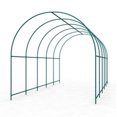 프리미엄 온실 골조 조립식 뼈대 활대 파이프 하우스 지지대, 길이180x폭40x높이240cm