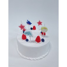 生日派對佈置 創意造型蠟燭 派對裝飾, 1個, 海樂園生日蠟燭 WC0053