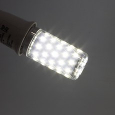 세운상사 콘램프 8w e14 전구색 3000K 주광색 6500K / 14베이스 콘벌브 샹들리에전구, 1개