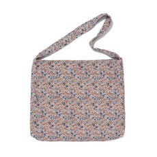 로아드로아 코듀로이 플라워 에코백 (블루) - 멀티 359724