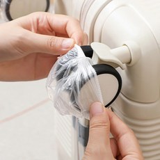 알로롱리빙 일회용 다용도 캐리어 휠 커버 염색 귀마개 마이크 보호