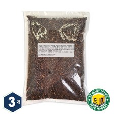 K2 흑후추 홀 통후추 베트남 원두 알후추 세척 살균 1등급원두, 3개, 1kg