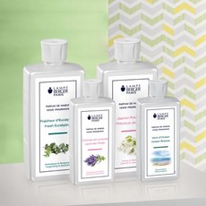 MAISON BERGER 메종베르제 공기정화 디퓨저 프래그런스 램프 리필오일 18종 택1, 레몬플라워500ml