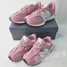 [국내매장판] 뉴발란스키즈 327 유아용 아동용 스니커즈 운동화 핑크
