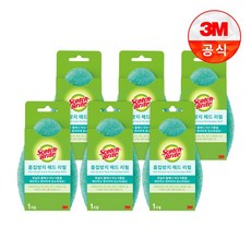 3M 스카치브라이트 흠집방지 헤드 리필 6P, 6개