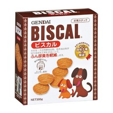 GENDAI BISCAL 狗用消臭餅乾, 1個, 300g