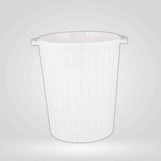 휴지통 오픈형 손잡이 쓰레기통 깔끔한, 없음