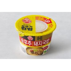 오뚜기 컵밥 얼큰순후추돼지국밥 311.5g 12개