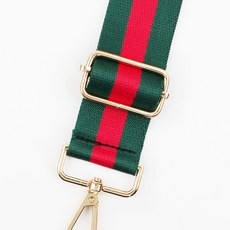 스트랩 웨빙끈 가방끈부자재 가방체인줄 가방줄 삼색 가방끈, 1개, 삼색가방끈-그린(골드)