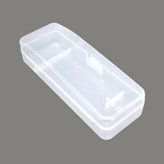 프레소마켓 휴대용 면도기케이스 면도기통, 화이트, 1개, 1개입