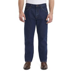 Rivets Supply & Company 남성용 작업복 견고한 릴렉스 핏 미디엄 라이트 워시 30 x 30