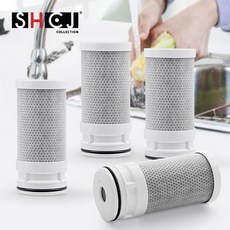 生活采家 補充濾心 碳纖維濾心4入組 適用機種#99426 #99428 除氯除重金屬鐵屑懸浮, 1個