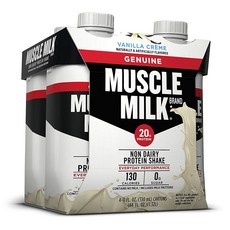 Cytosport 肌肉牛奶蛋白奶昔 每日表現 香草奶油, 330ml, 4入