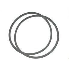 B57/5L600 1.6 x 152.4cm(5/8 x 60인치) B57 5L600 B57 벨트 5L600 벨트 B57 V-벨트 5L600 V-벨트 2개, B57/5L600, 1.6 x 152.4cm(5/8 x