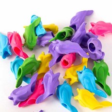 요비월드 돌고래 그립 연필 보정기 연필홀더 연필잡는방법 연필잡기