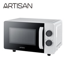 【ARTISAN】20L平台式微波爐MW2001，平台無轉盤設計，多段火力控制，快速均勻加熱，輕鬆享受美味, MW2001