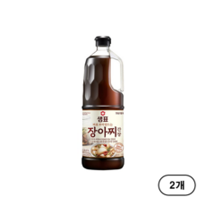 샘표 장아찌 간장, 1.7L, 2개