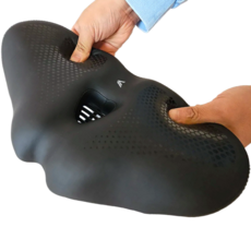 트루행센 코없는 무통증 안장 넓은, 블랙, 1개