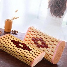 통풍 대나무 여름 베개 시원한 마작 숙면 경추 지지 쿨매트, 대나무베개