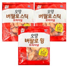 사조오양 버팔로봉 1kg 2봉+버팔로윙, 3kg, 1세트