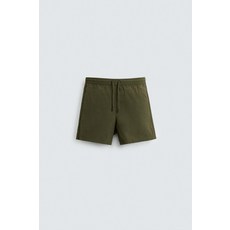 자라 ZARA 베이직 미디엄 스윔팬츠 - 카키 8574/403/505 27K131 72Y953