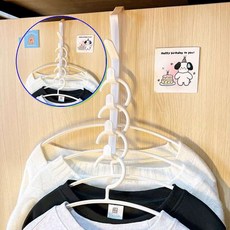 쌍문상회 실용적인 도어 행거 방문 걸이 옷걸이 수납 정리대 문걸이도어행거 도어걸이 방문옷걸이 문옷걸이 방문걸이 도어행거 문행거 문걸이행거 방문용 옷걸이행거 40872EA, 실버화이트