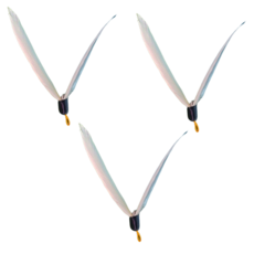 솔빈마루 거위 회전깃털 고양이 낚싯대 리필장난감, 6개