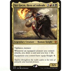 魔法風雲會 ELD Syr Gwyn Hero of Ashvale 傳奇生物 人類騎士, 詳見包裝