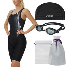 어라이즈 여성 반신 빅사이즈 수영복 세트 ASIW117HBGCP