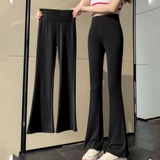 1+1봄 가을 여성 부츠컷 팬츠 운동복 하이웨스트 레깅스