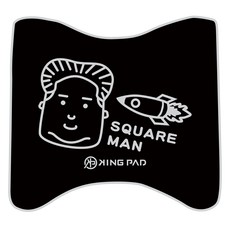 機車止滑立體腳踏墊, 方臉男X35(淡灰)XS