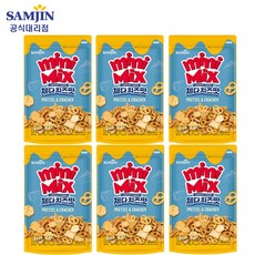 프레첼 미니믹스 체다치즈맛, 800g, 6개