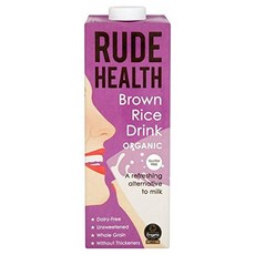 루드 헬스 현미 드링크 - 1L (99.88cm) Rude Health Brown Rice Drink - 1L (33.81fl oz), 1개