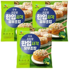 한입사각 유부초밥 400g x 3개