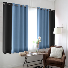 암막커튼 작은창 거실 커튼