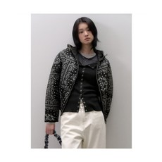 브랜드정품 에잇세컨즈 8SECONDS 페이즐리 패딩점퍼 애쉬 324004