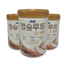 매일유업 앱솔루트 명작 2FL (HMO) 분유 1단계(0~6개월) 800g 3캔, 3개