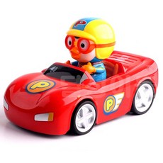 씨케이 뽀로로 터치 앤 고 자동차 장난감, 1개