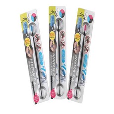 오렌지 마켓 ocat 실리콘 양면 귀이개 케이스포함 색상추가금 x 멸균면봉, 블랙