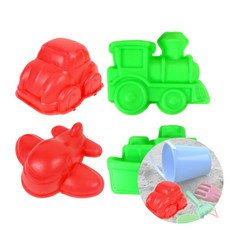 모래놀이 몰드 교통수단 4종세트 재미있는모래놀이