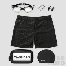 가나솔 남성 실내 수영복 2부 6종세트 M 구마개