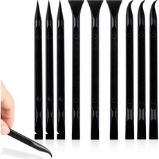 9 PCS 플라스틱 스크레이퍼 비스크래치 작은 좁은 공간과 틈새를 위한 다목적 프라이 도구 스티커 라벨 개스킷 기름 얼룩 제거에 적합합니다