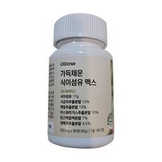 올리트루 가득채운 식이섬유 정 41g, 3개, 120정