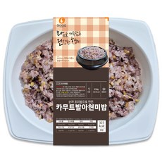 하이미소 카무트 발아현미밥 즉석빕 잡곡밥 건강 식단 저염 저당 냉동 밥, 5개, 210g