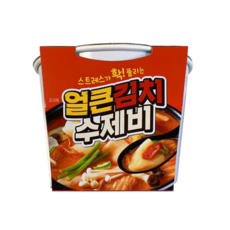 얼큰김치 수제비, 196g, 8개