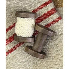 퀼트스타 앤티크 원목 빈티지 우드보빈 나무실패_다크월넛 6cm, 1개, 다크월넛